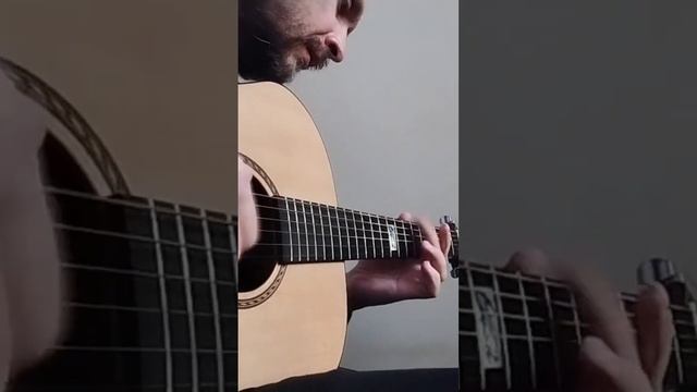 Фрагмент пьесы для гитары - Guitar piece fragment