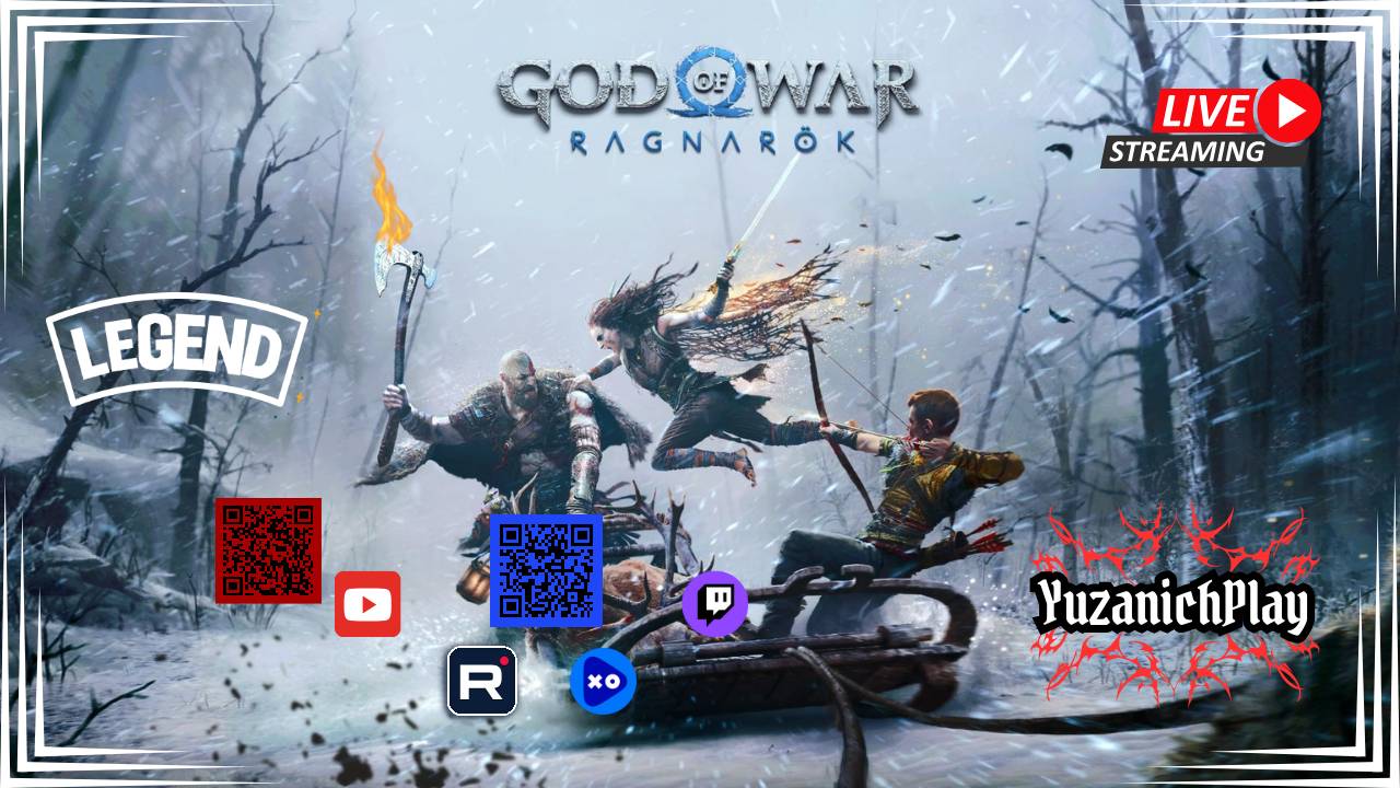 God of War Рагнарёк / БОГ ВОЙНЫ которой не хочет ВОЙНЫ.