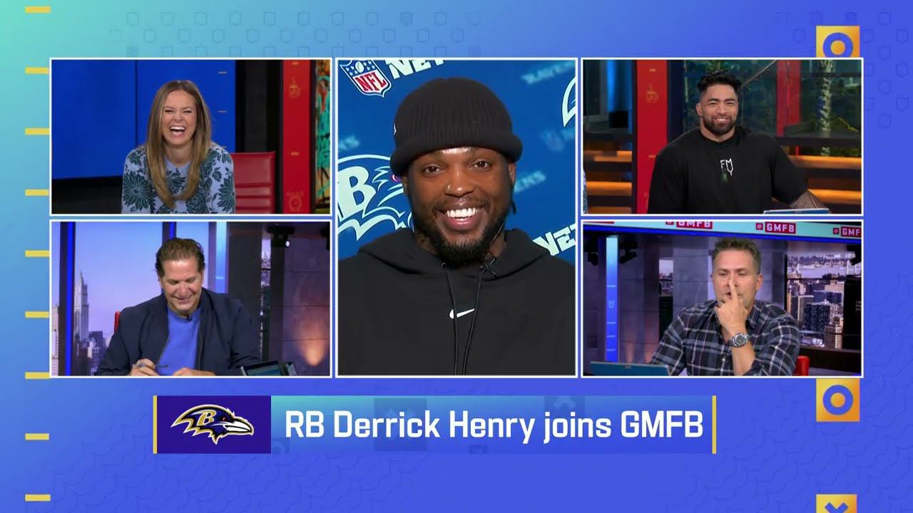 Derrick Henry Joins GMFB!