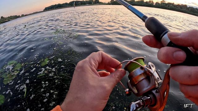 Вечерняя рыбалка со спиннингом🎣🎣🎣 Ловля щуки🐟🐟🐟на р. Ока.