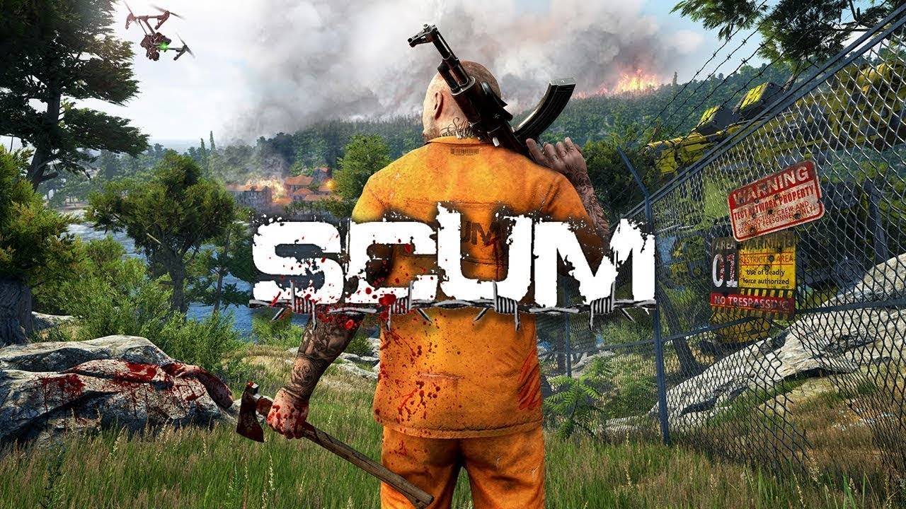 SCUM ПРОБУЕМ ВЫЖИВАТЬ