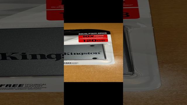 KINGSTON УЖЕ У МЕНЯ НА СТОЛЕ:) / ССД КИНГСТОН НА 120 ГБ С ЯНДЕКС МАРКЕТА / SSD 120 GB / КРАСОТА