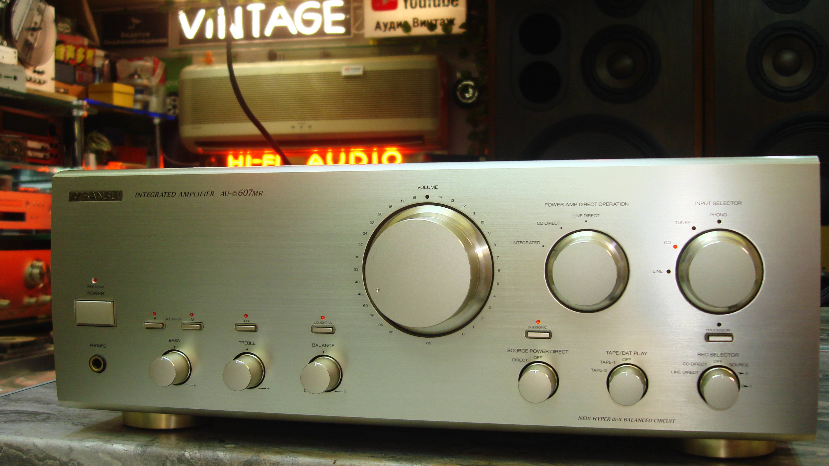 Усилитель Sansui AU-a607MR