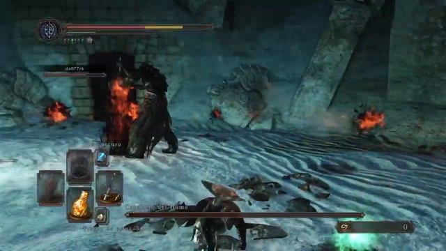 DARK SOULS II  Scholar of the First Sin - Fume Knight Boss (Caballero de Humo) JOLLY COOPERATION)