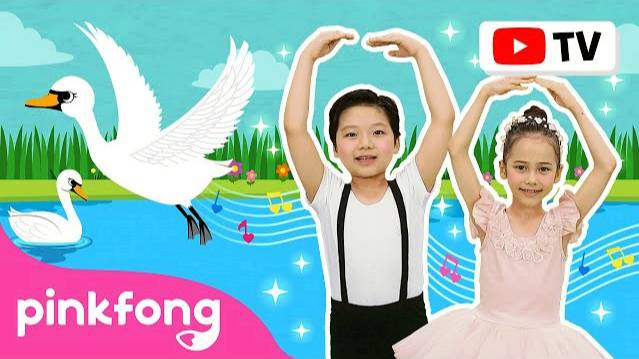 [4K] Ballet of Swan | Dance Along | Kids Rhymes | Let's Dance Together! | Pinkfong Songs