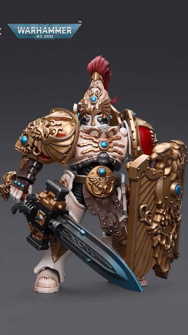 Adeptus Custodes Solar Watch Custodian Guard with Sentinel Blade and Praesidium Shield