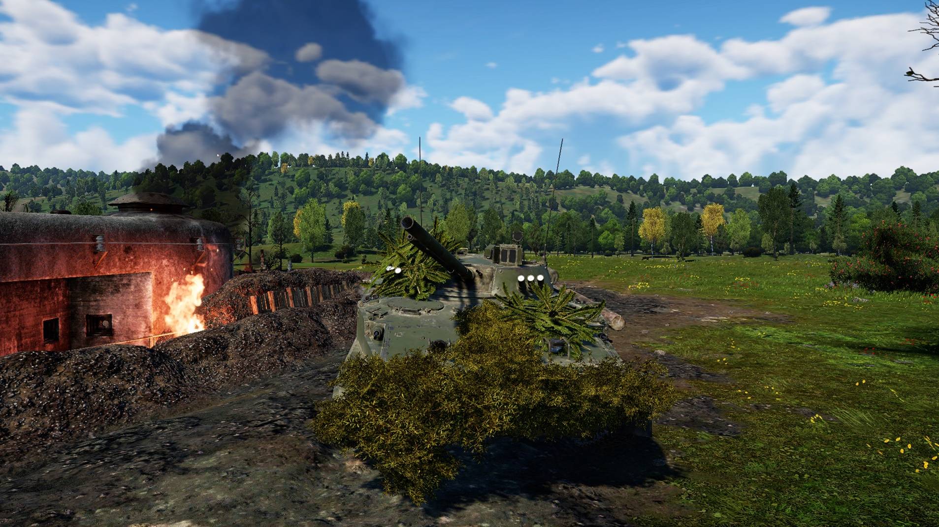 WAR THUNDER Танковые СБ Т-80Б, БМП-3, Т-90, ТУНГУСКА