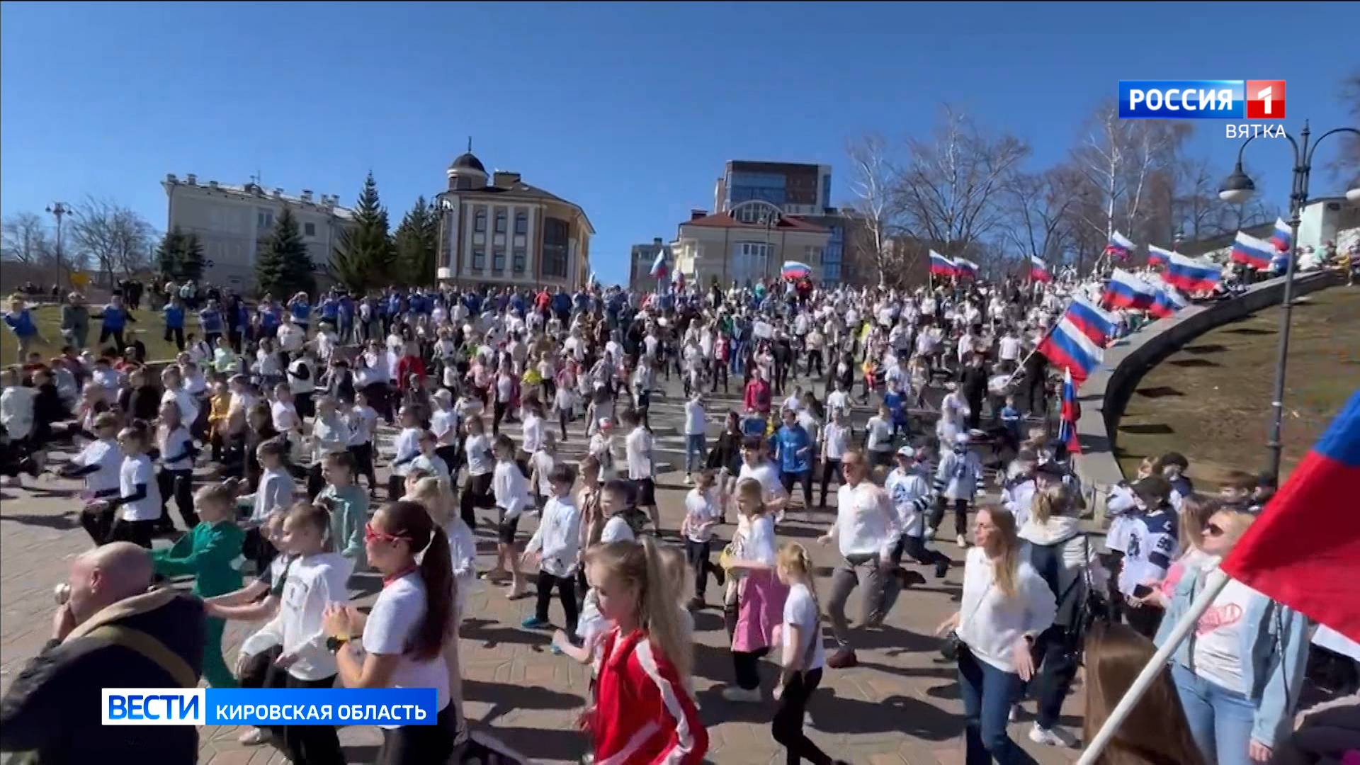 Заключительная массовая зарядка в Кирове пройдет на Спасской площади