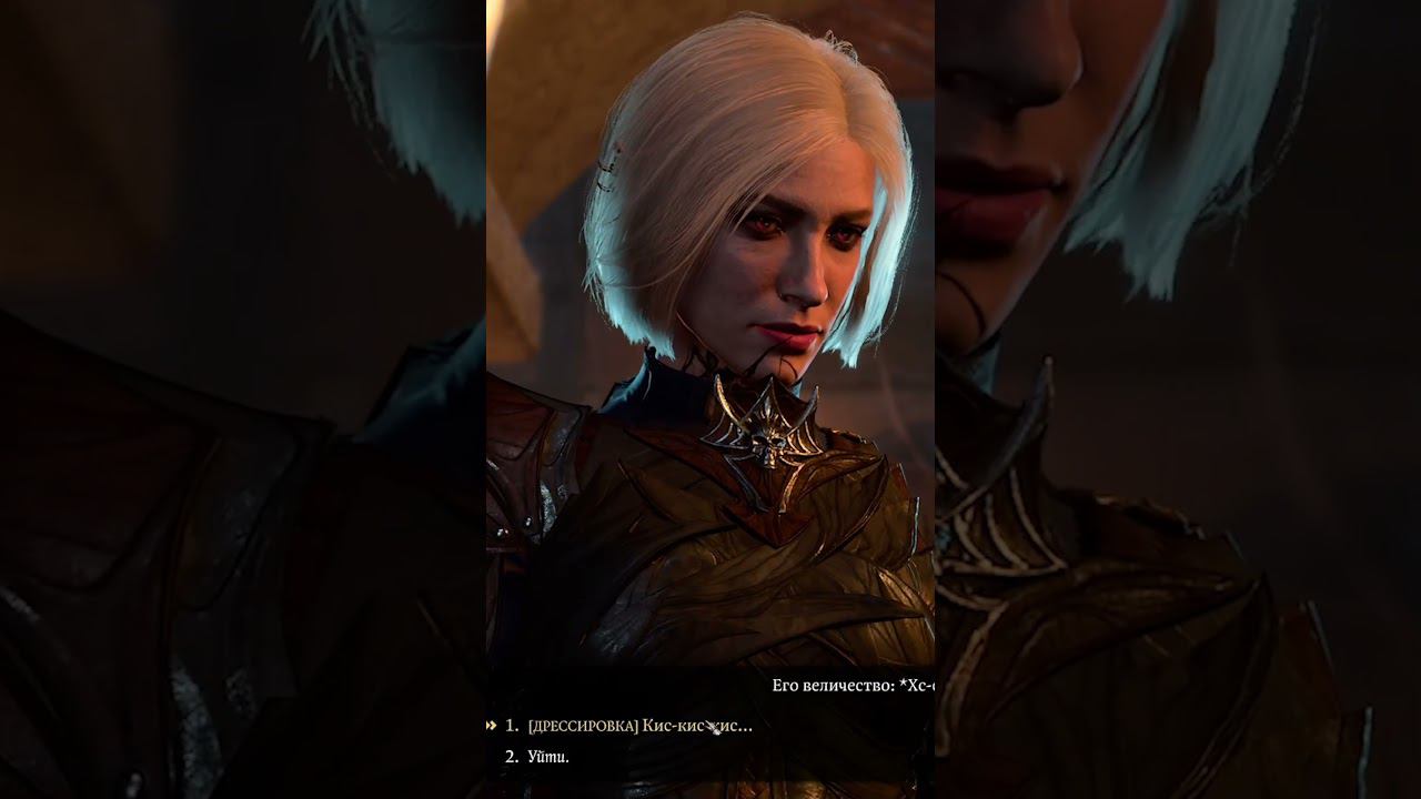 Критический провал дрессировки кота #baldursgate3 #shorts