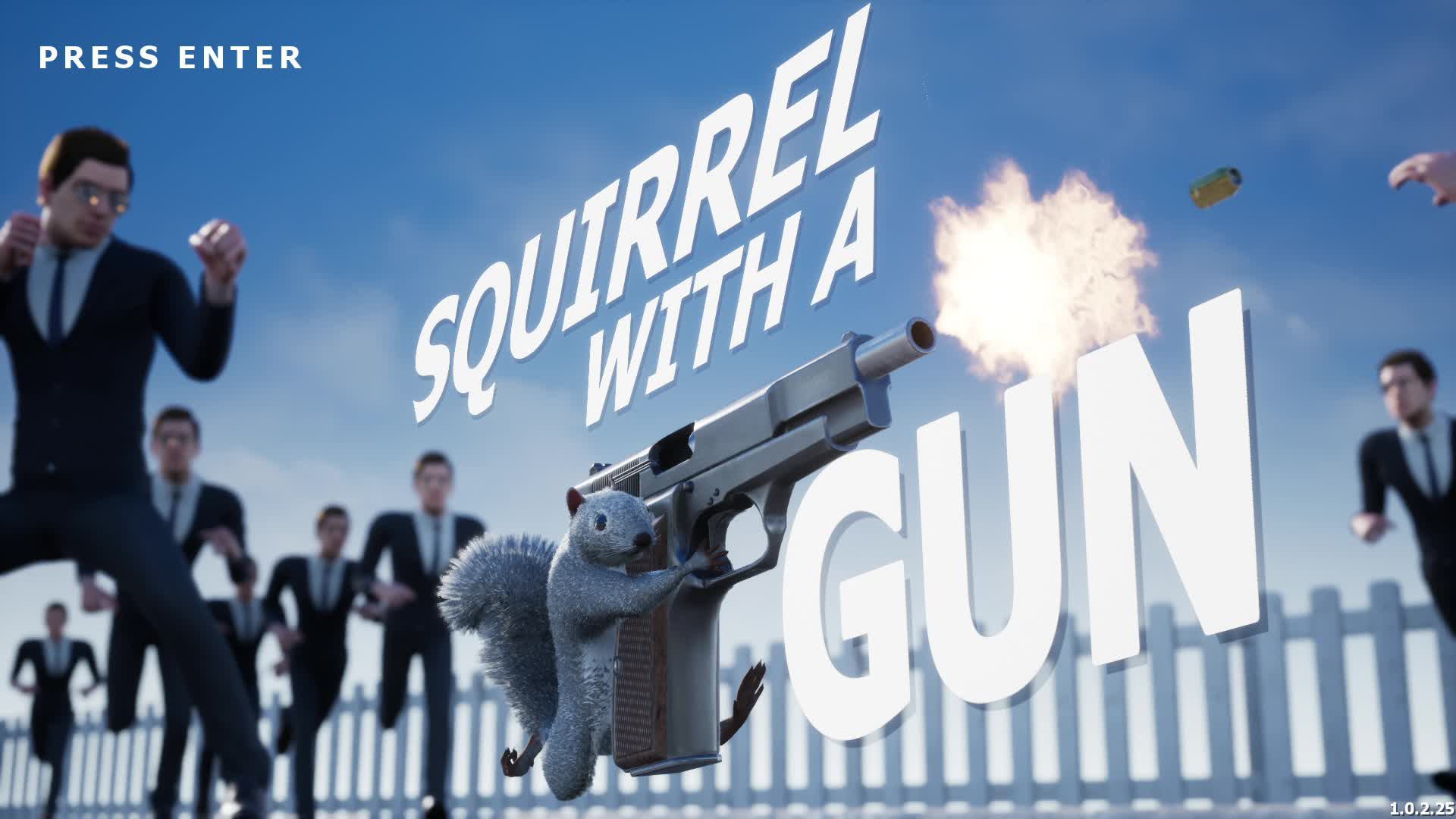 Squirrel with a Gun - Белка с Пушкой