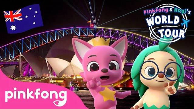 Hogi and Pinkfong's Australia Tour! | 🌎 World Tour Series | Animation & Cartoon | Pinkfong & Hogi