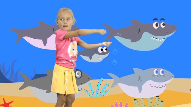 АКУЛЕНОК МАЛЫШ или BABY SHARK - Маленькая Вера - Веселый танец для детей малышей