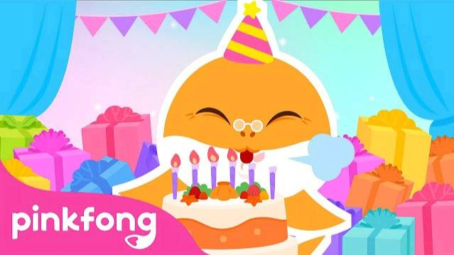 Happy Birthday Song (Hiphop Version) | Happy Birthday, Grandma Shark! | Pinkfong Song for Kids