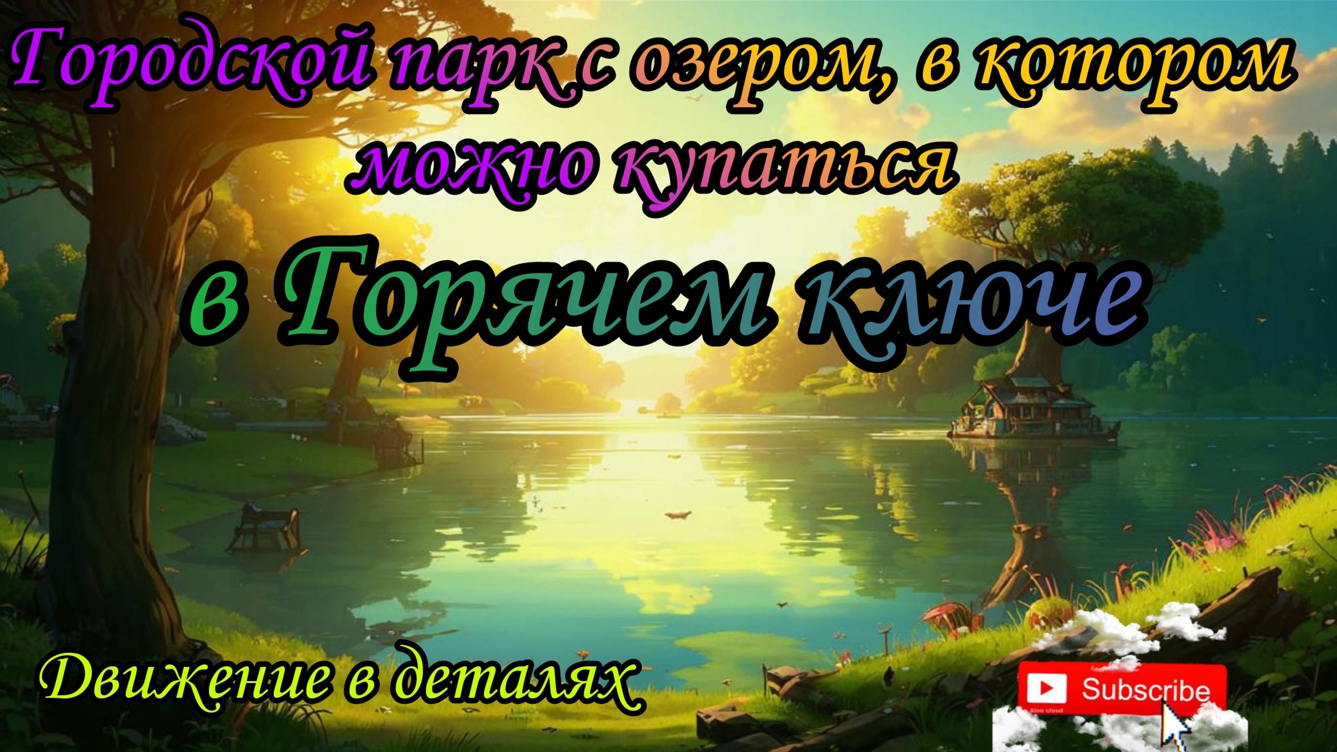 Городской парк в Горячем Ключе, где можно купаться. Озеро. Парк. Отдых. Культура. Куда сходить.