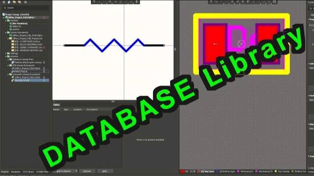 How to create & setup Altium Database Library - Step by Step Tutorial