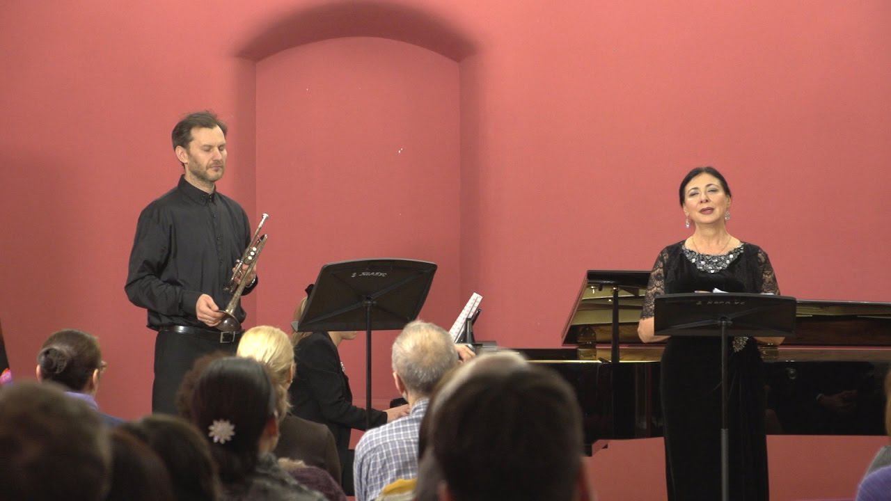 CACCINI Ave Maria - Elena Zaremba (mezzo) & Anton Shparvart (cornet, trumpet)