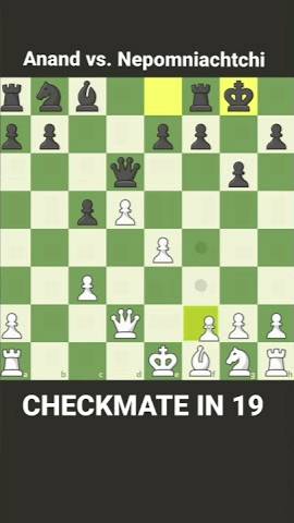 CHECKMATE in 19