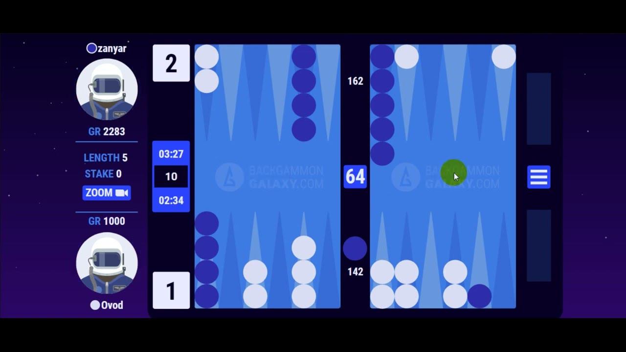 Backgammon (Короткие нарды) - #25 Снос рейтинга в чистую  #игры