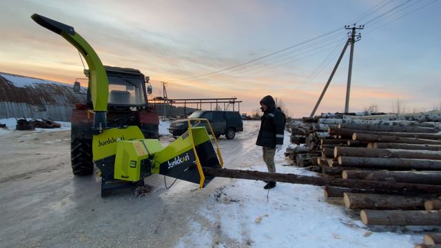 Мега измельчитель из Финляндии под брендом JUNKKARI