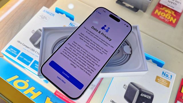 Распаковка iPhone 16 Pro Белая распаковка