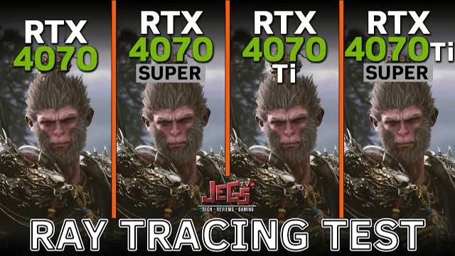 RTX 4070 | RTX 4070 Super | RTX 4070 Ti | RTX 4070 Ti Super | Ray Tracing Test