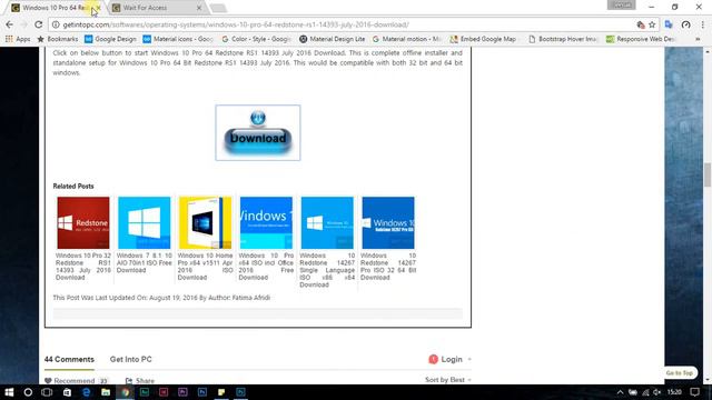 How to download Preactivated Windows 10 #Redstone Free