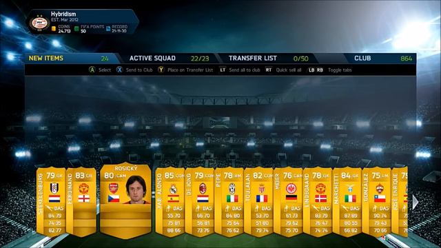 Fifa 14 - 100K Awesome Pack Opening! Xbox One - New Years Day 2014 HD