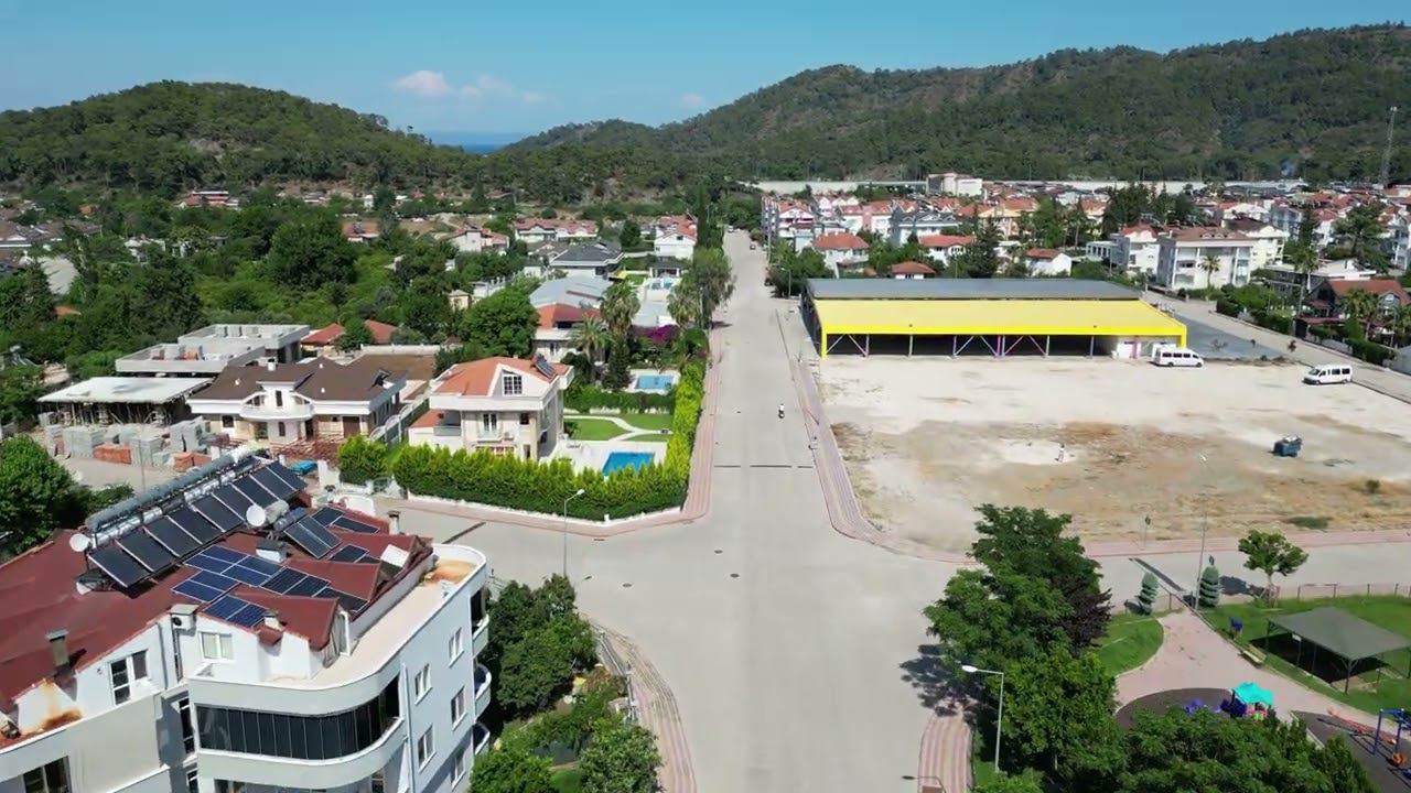 DJI Mini 3 PRO.  Second start on a sunny day. Arslanbucak, Kemer/Antalya, Turkiye.