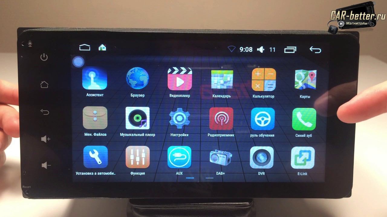 Универсальная для Toyota бюджетная модель на Android. (W2-DHS1014)