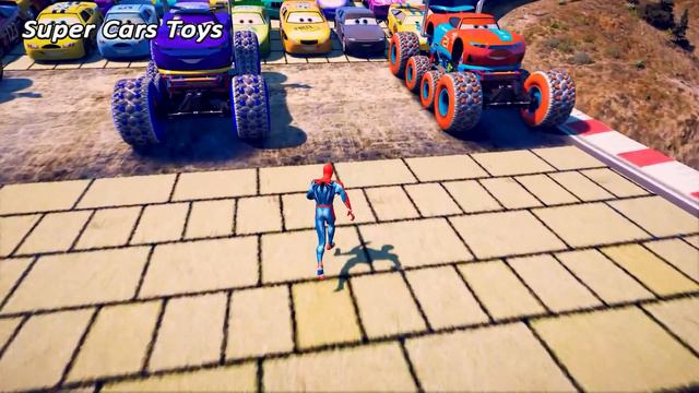 GTAV Spider Man 2, Inside Out 2, Avatar: The Last Airbender, The Fall Guy Cars 3 McQueen and Friend