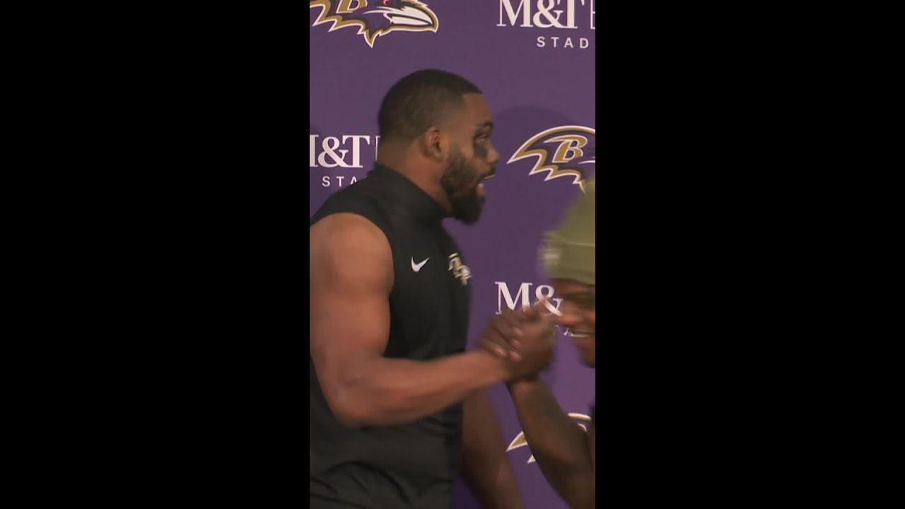 THROWBACK: Mark Ingram says if anyone has an issue with Lamar being MVP front runner, COME SEE HIM