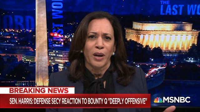 Harris: Defense Secretary's Answer On Russian Bounties "Deeply Offensive" | The Last Word | MSNBC