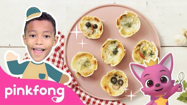 Let's Make Mini Pizza🍕 | Pinkfong's Snack Time | Cook with Pinkfong | Pinkfong Baby Shark