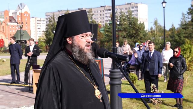 Памятник святым благоверным князьям Петру и Февронии открылся в Дзержинске