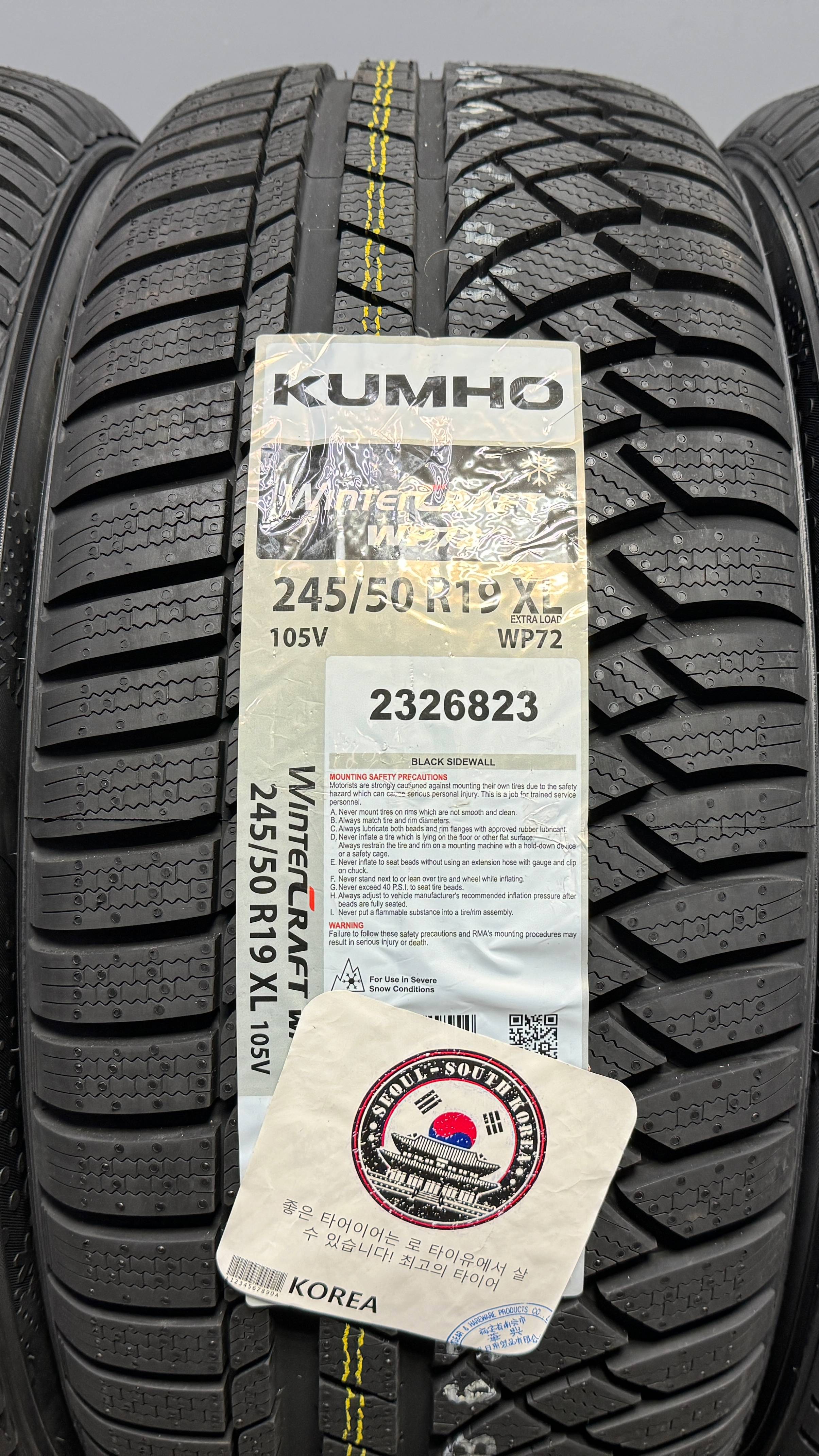 KUMHO WINTERCRAFT WP72 245/50 R19 105V