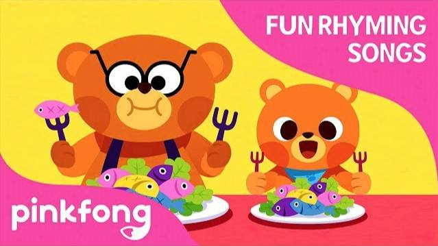 Daddy Bear and Baby Bear | Fun Rhyming Songs | Pinkfong Songs for Children