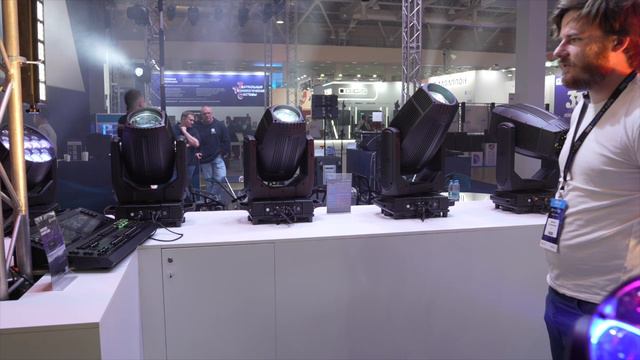 Light +Audio Tec 2024. Прожекторы GTD на стенде Anzhee
