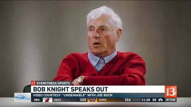 Bob Knight, not holding back, says he has "no use for Indiana University"