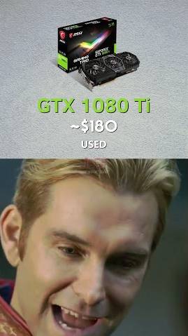 GPU options for the $100-200 budget range in 2024. #gpu #pcmemes #memes #nvidia #radeon #intel