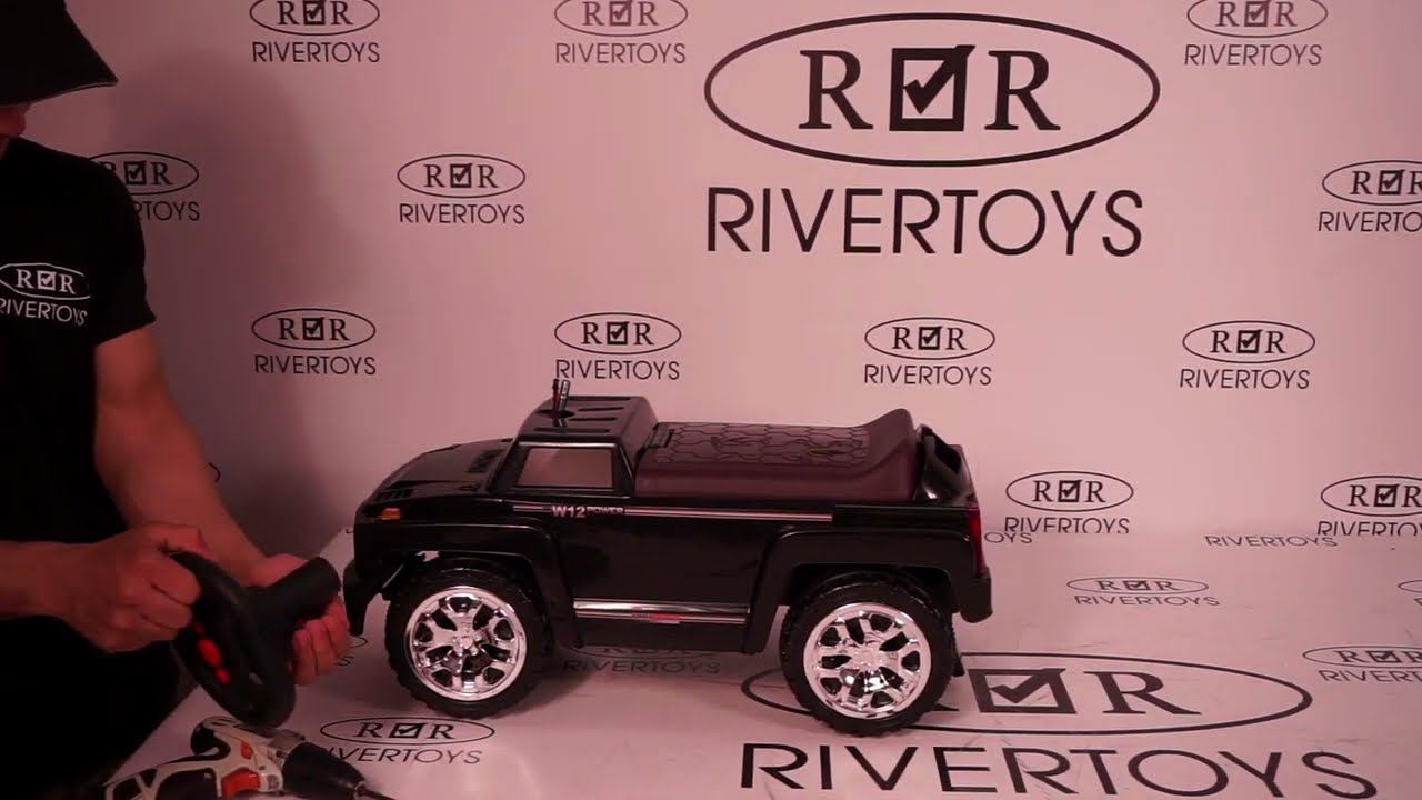 Детский толокар JY Z09 (RiverToys, сборка)