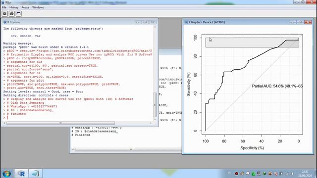 roc Or pROC With In R Software And cvauroc With STATA 18