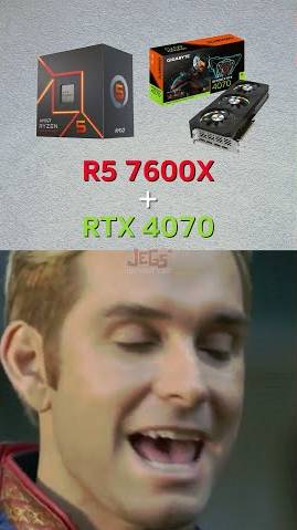 Best mid-range CPU-GPU combos in 2024 Part 2. #pcbuild #pc #memes #pcmemes #cpu #gpu #gamingpc