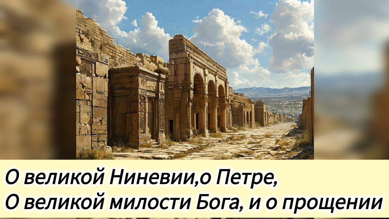 Почему Бог говорил,что ещё 40 дней и Ниневия будет разрушена,но не разрушил её ?