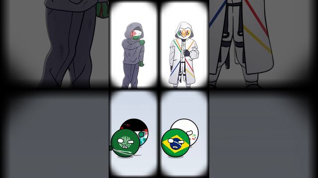Защитники HA-HA-HA #countryballs #countryhumans