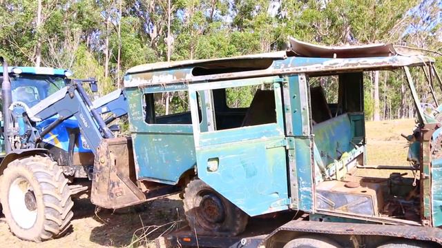 The worlds last Land rover Series 1 ever built - found abandoned in a forest. We saved it !!!