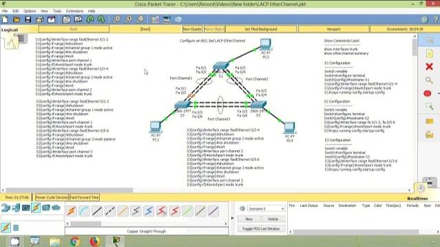 Configure an 802.3ad LACP EtherChannel in Packet Tracer | CISCO Certification