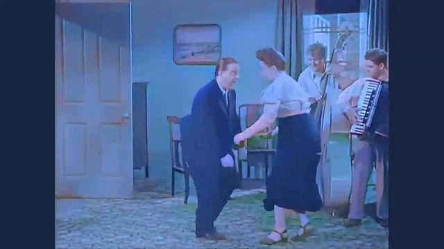 Jitter Bughouse 1948 Three Stooges Curly Joe DeRita Solo Film Colorized Classics
