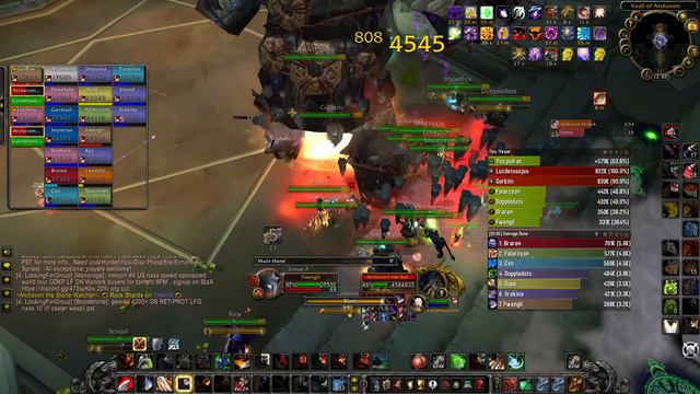 WoW WotLK Classic arms warrior pve Vault of Archavon 25-man Archavon the Stone Watcher kill 3