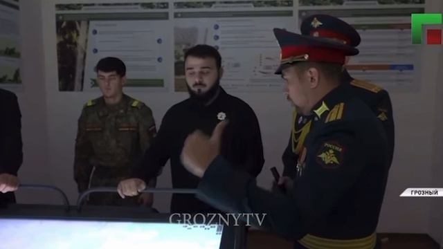 Сюжет ЧГТРК «Грозный» о военном учебном центре ЧГУ им.А.А.Кадырова