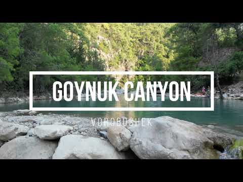 DJI Mini 3 PRO. 4K video. Goynuk canyon, Antalya, Turkey.